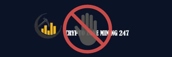 Valoración de CRYPTO ZONE MINING 247