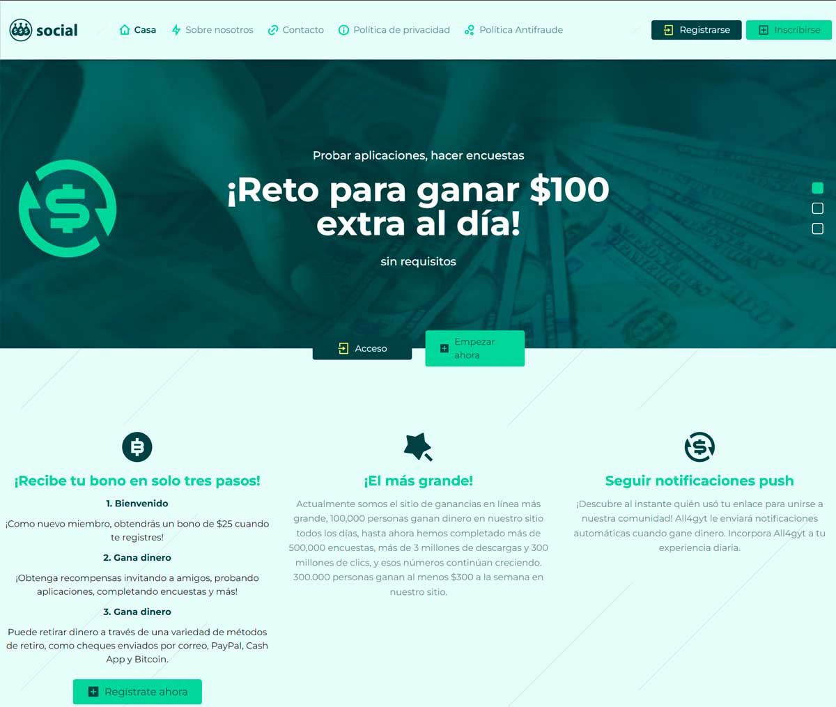 Página web de All4gyt