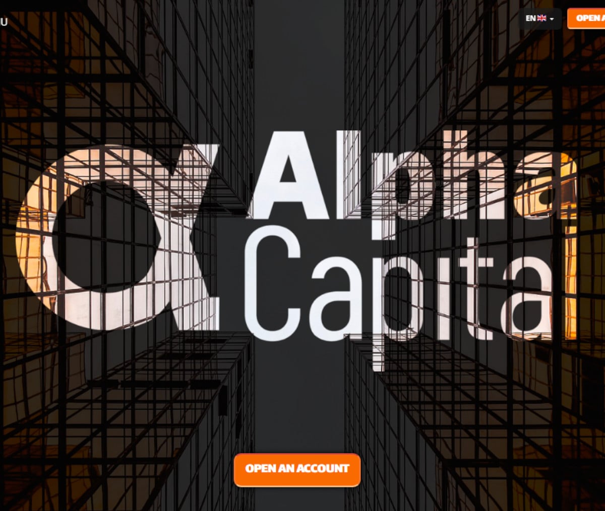 Página web de AlphaCapital