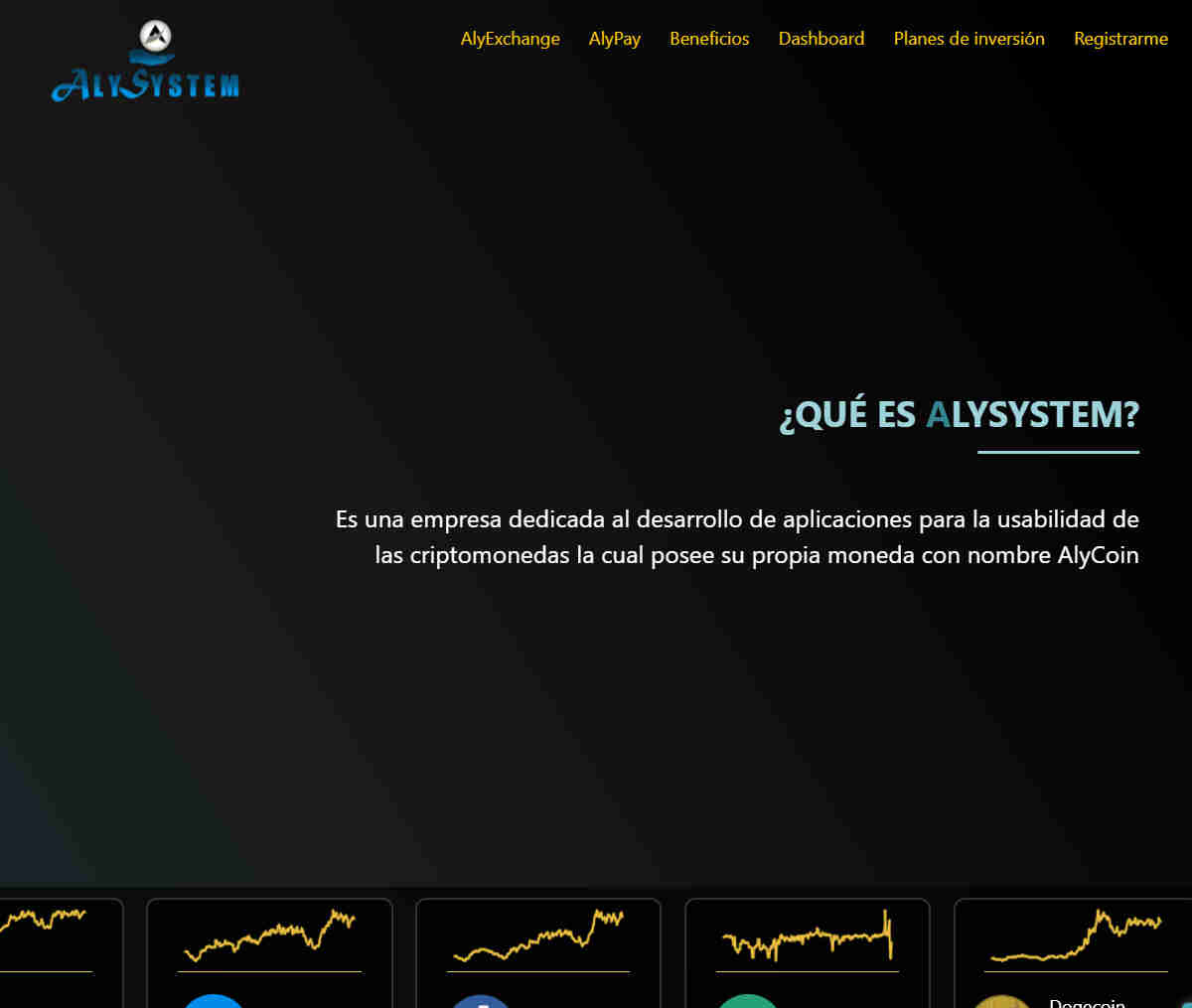 Página web de AlySystem