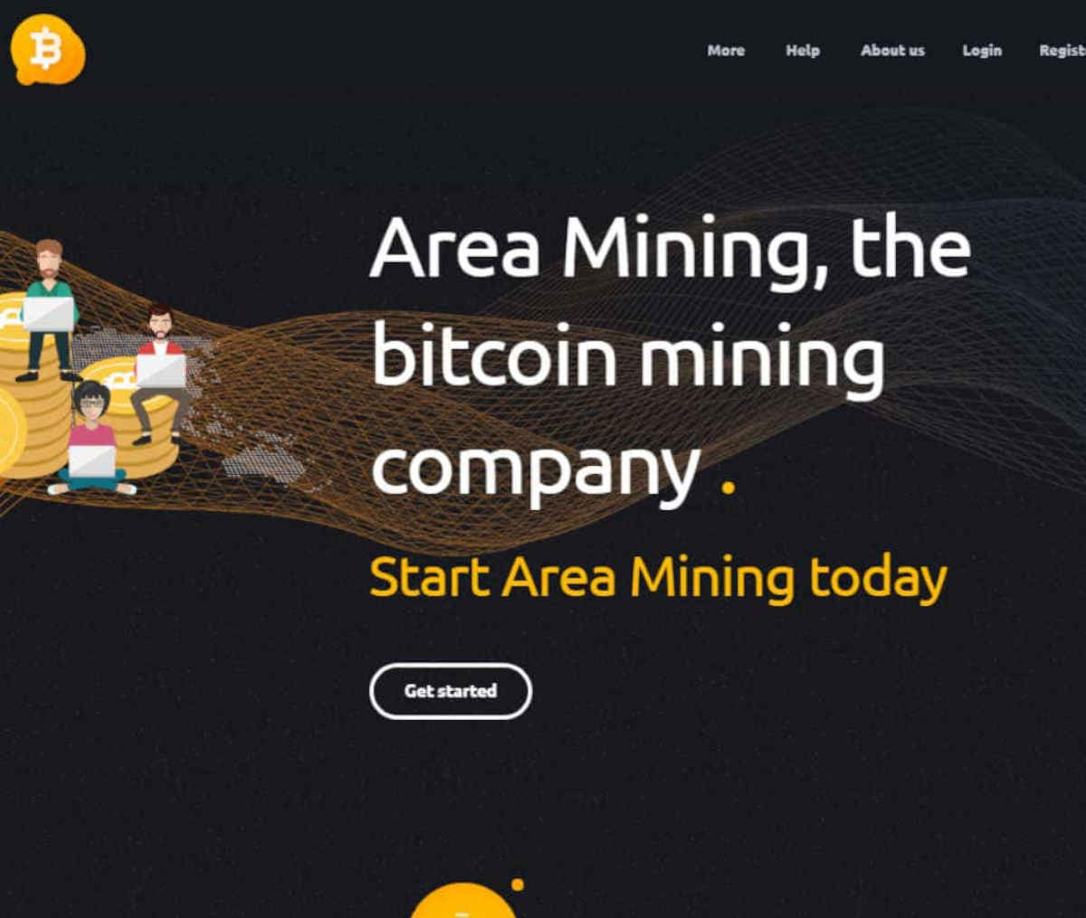 Página web de Area Mining