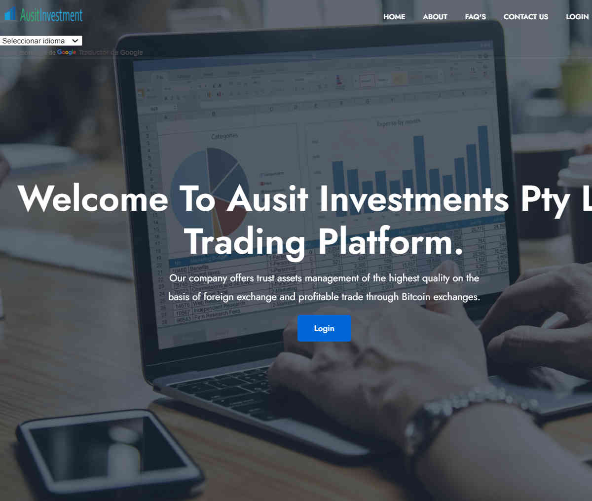 Página web de Ausit Investments