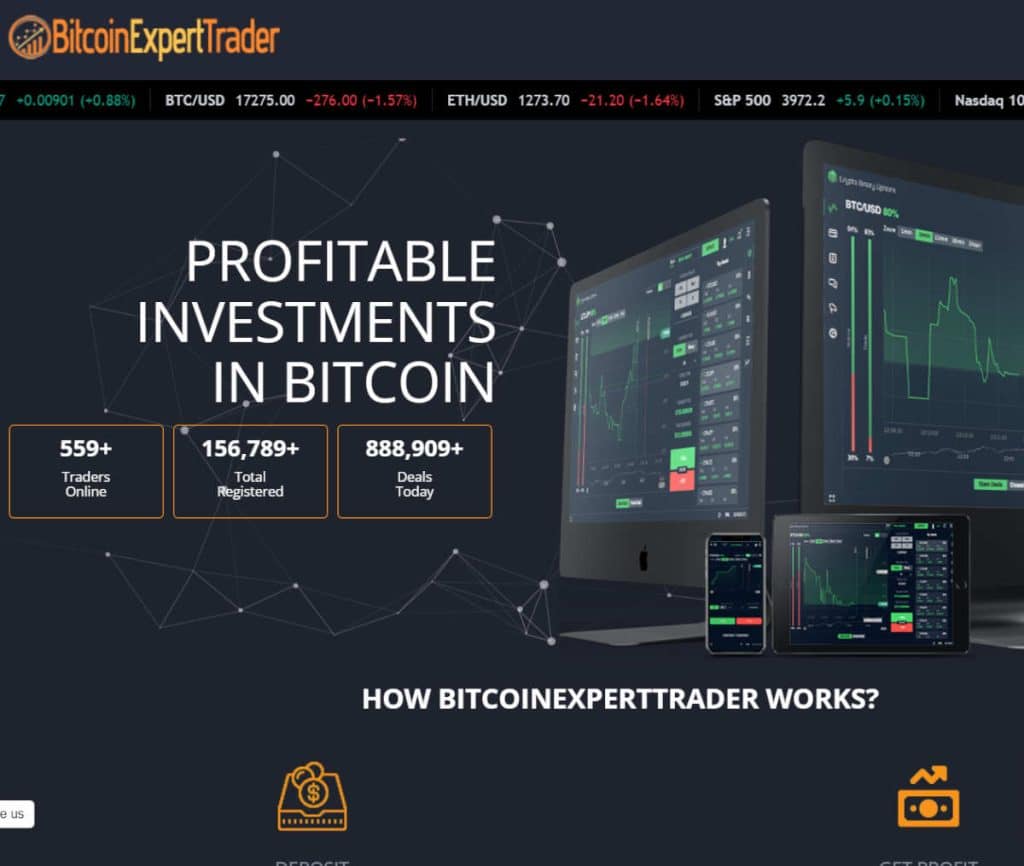 Sitio web de BitcoinExpertTrader