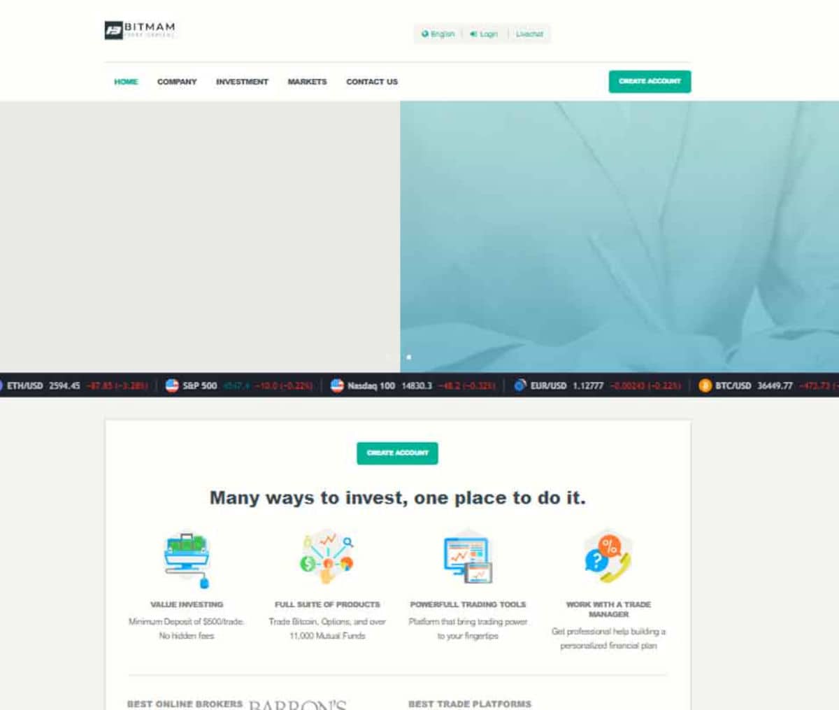 Página web de BitMAM