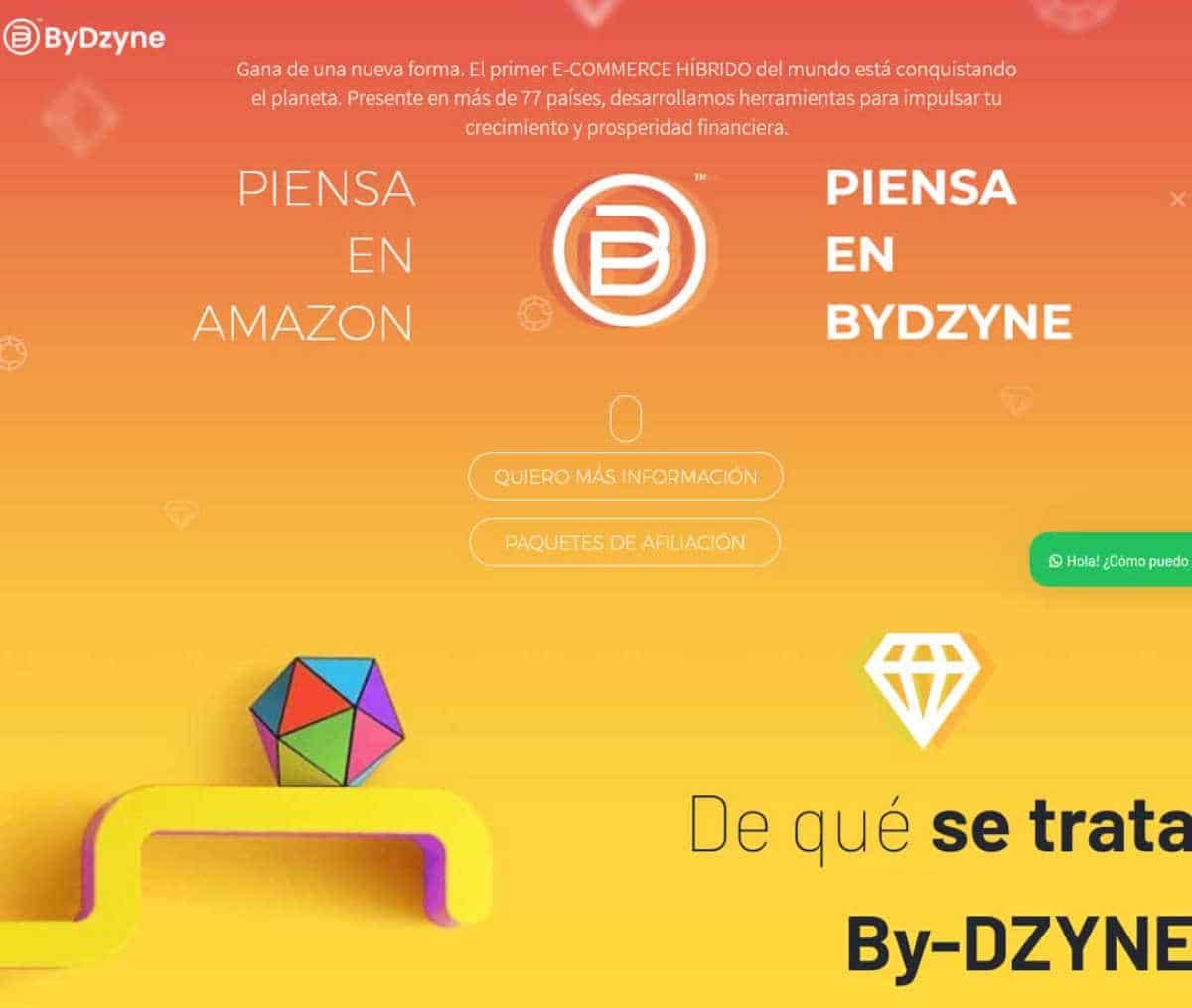 Página web de ByDzyne