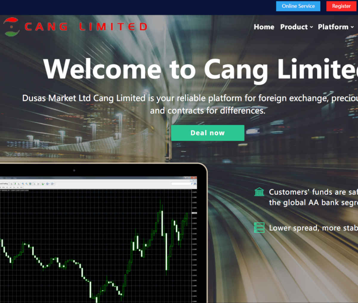 Página web de Cang Limited
