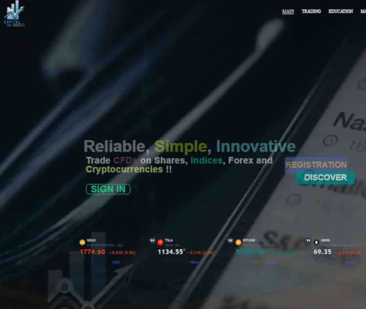 Página web de CryptoGlobal