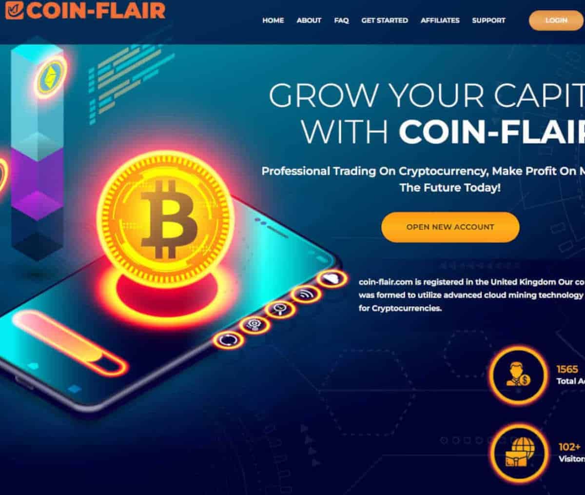 Página web de Coin-flair.com