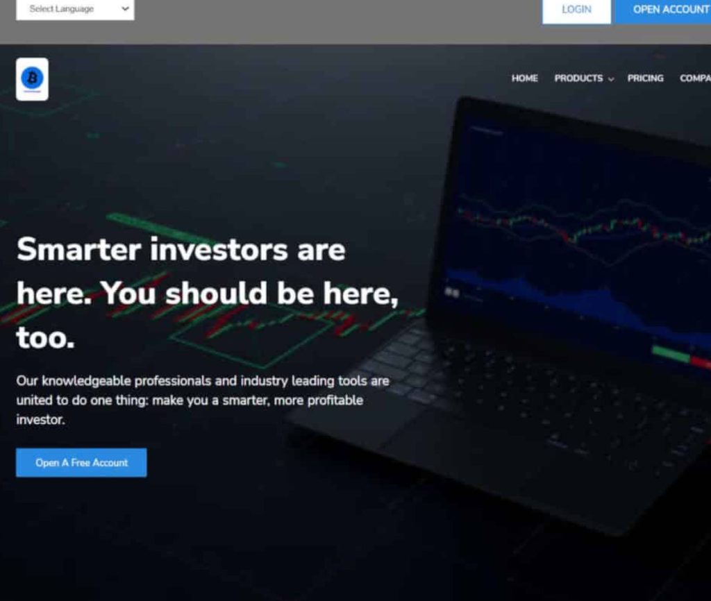 Sitio web de CRYPTOBTCEARNER