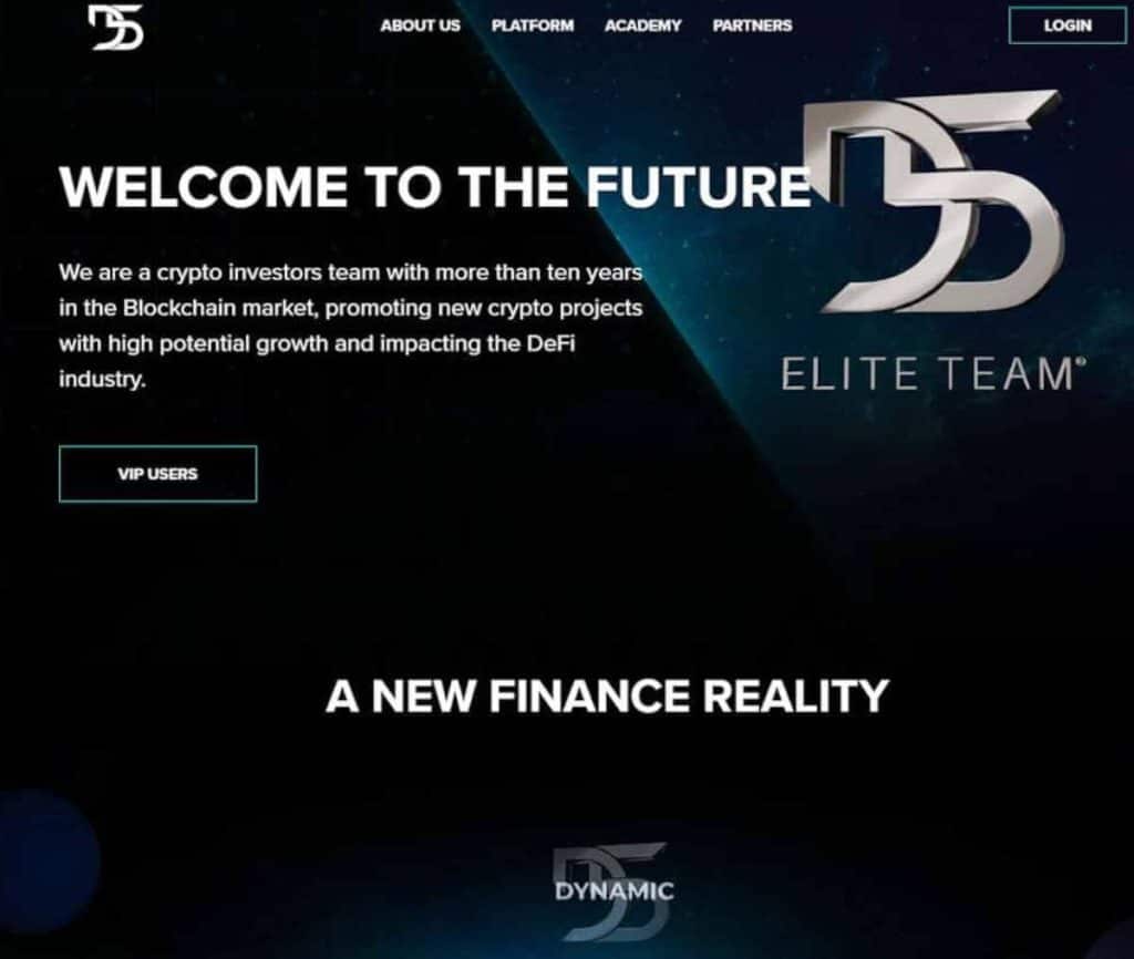 Sitio web de D5 Elite Team