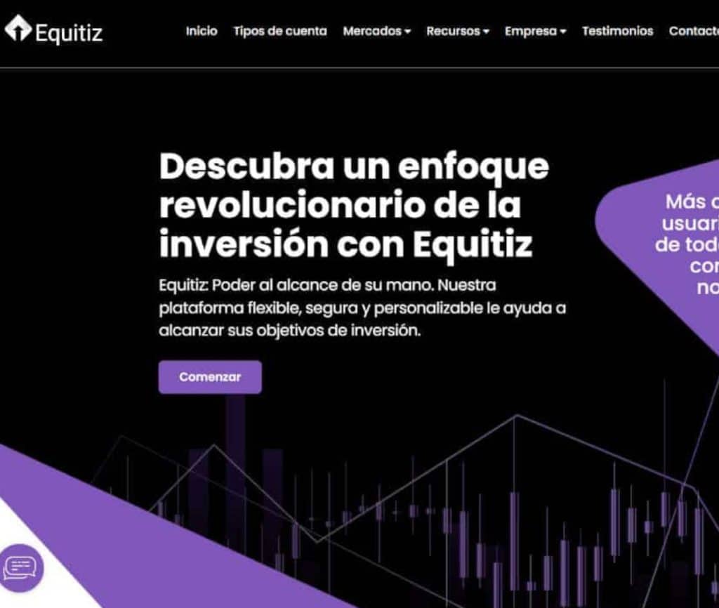 Sitio web de Equitiz