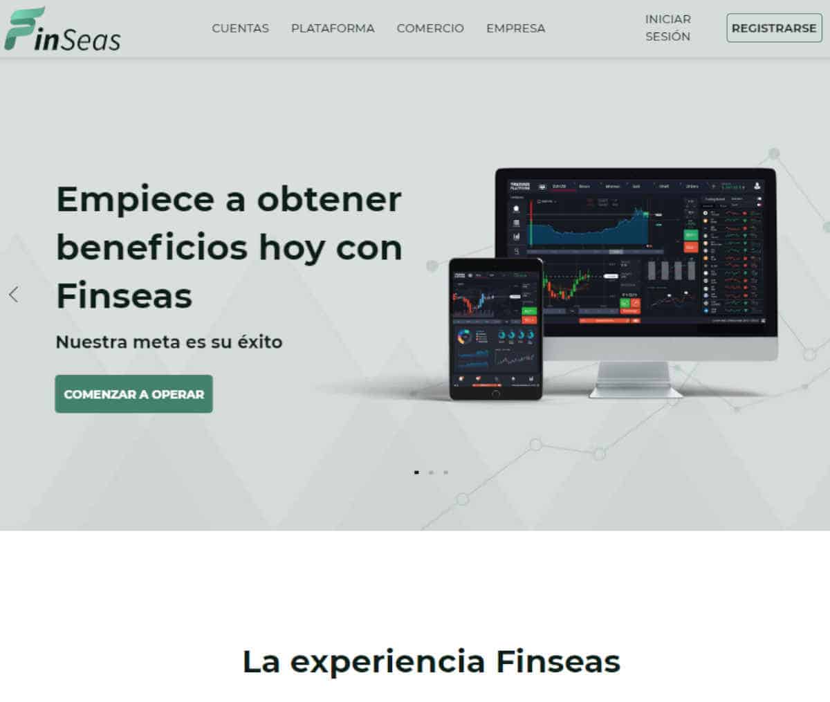 Página web de Finseas