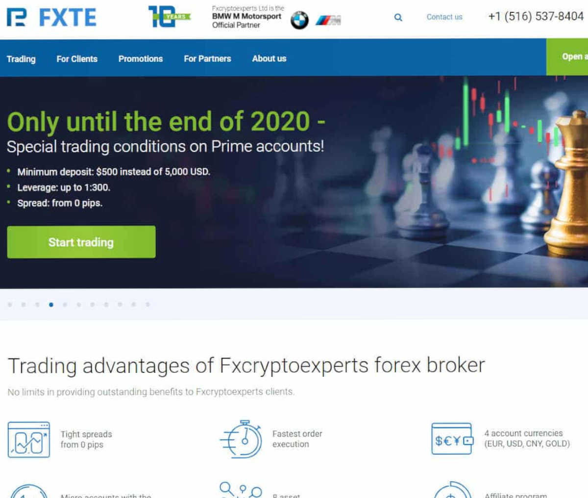 Página web de Fxcryptoexperts