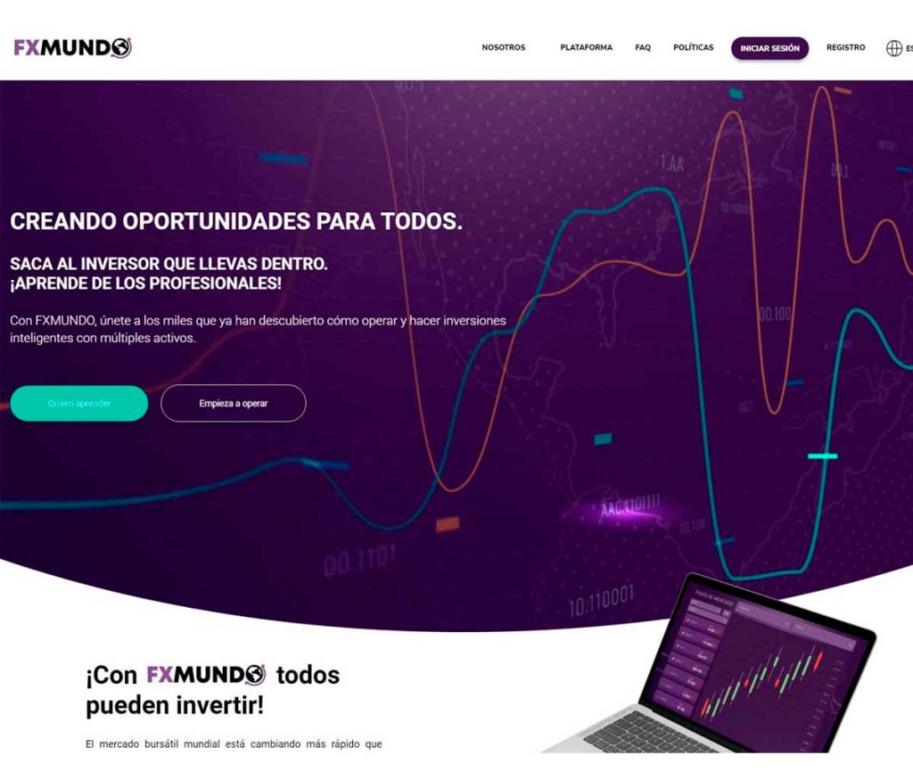 Página Web FxMundo