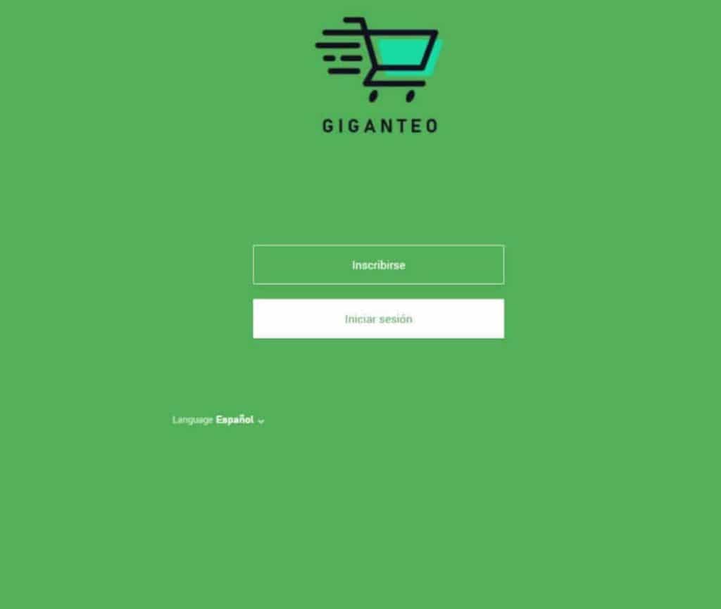 Sitio web de Giganteo