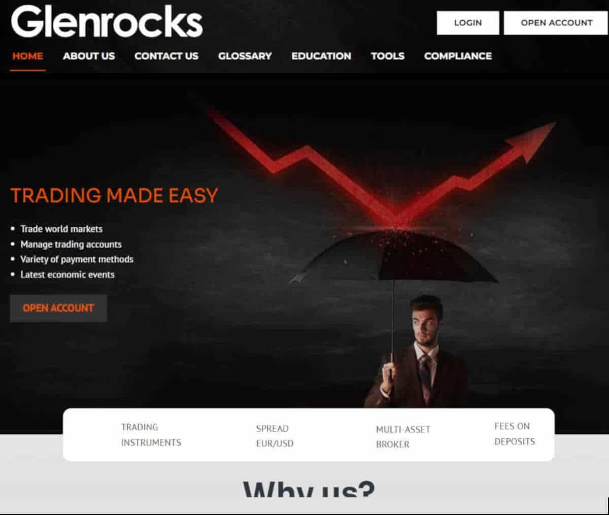 Página web de Glenrocks