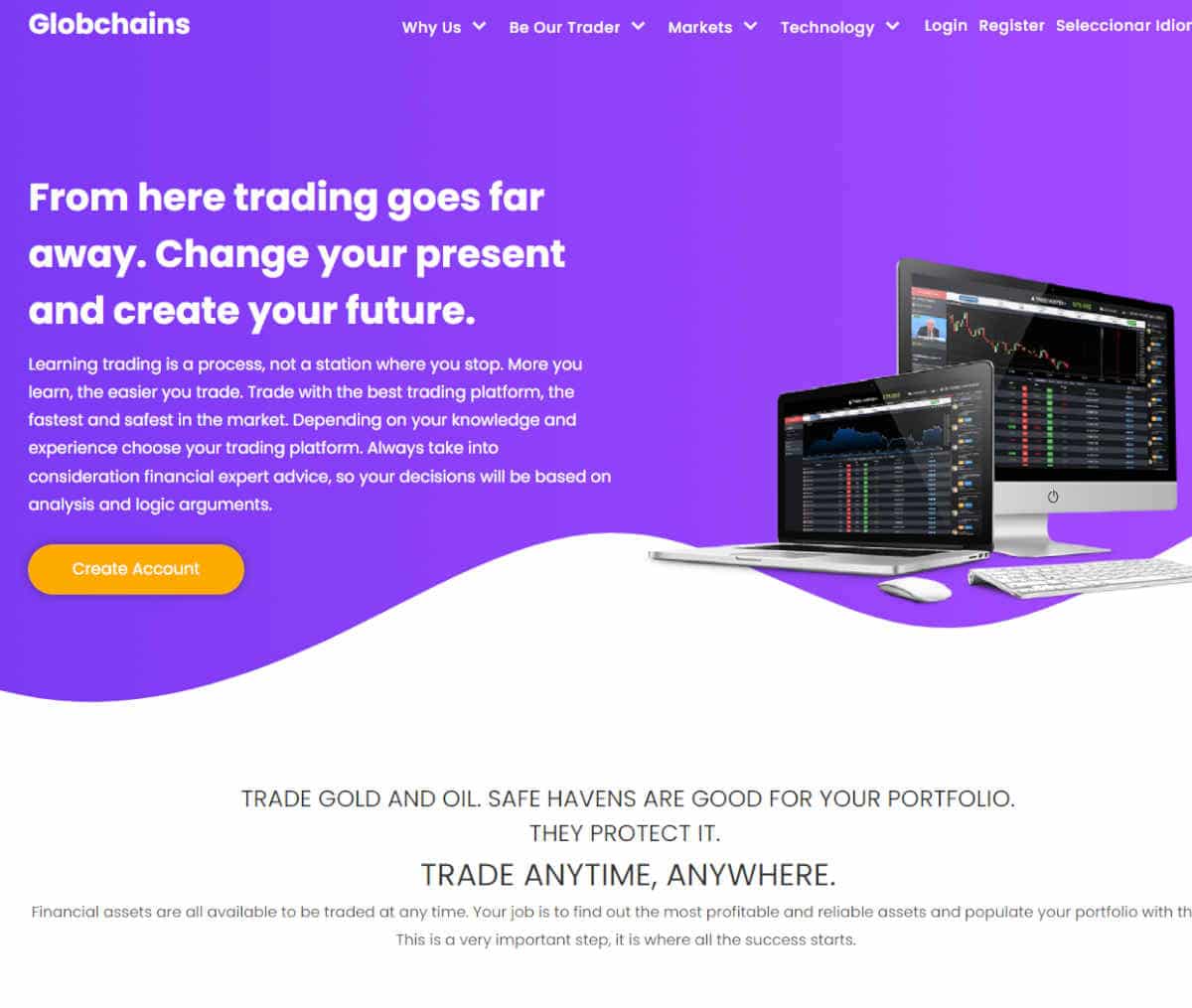 Página web de Globchains