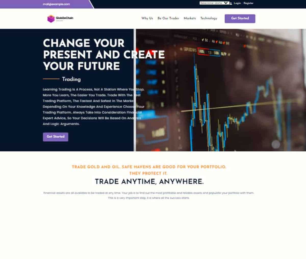 Página web de Globdechain