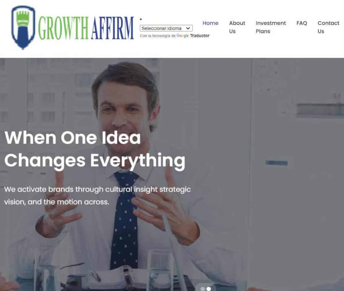 Página web de GROWTH AFFIRM LIMITED