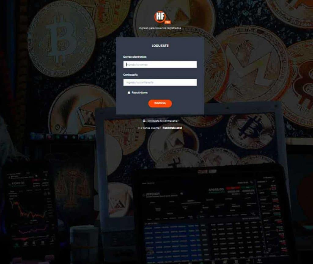 Sitio web de HForexPro