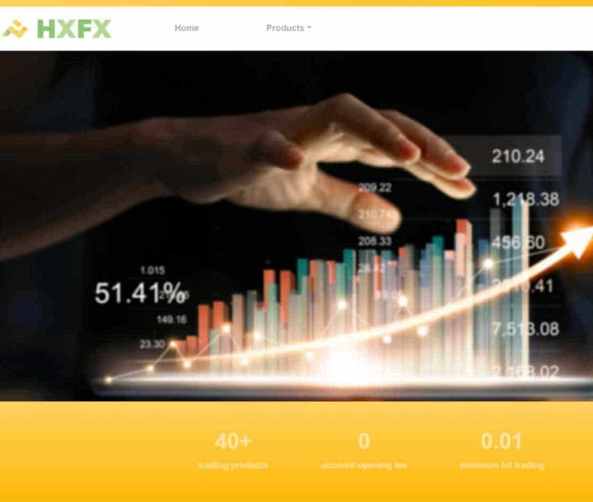 Página web de HXFX