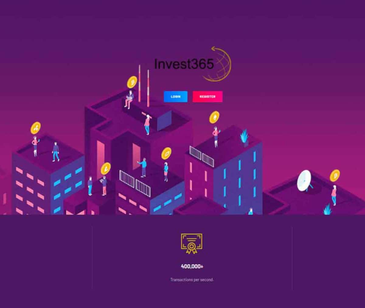 Página web de Invest365