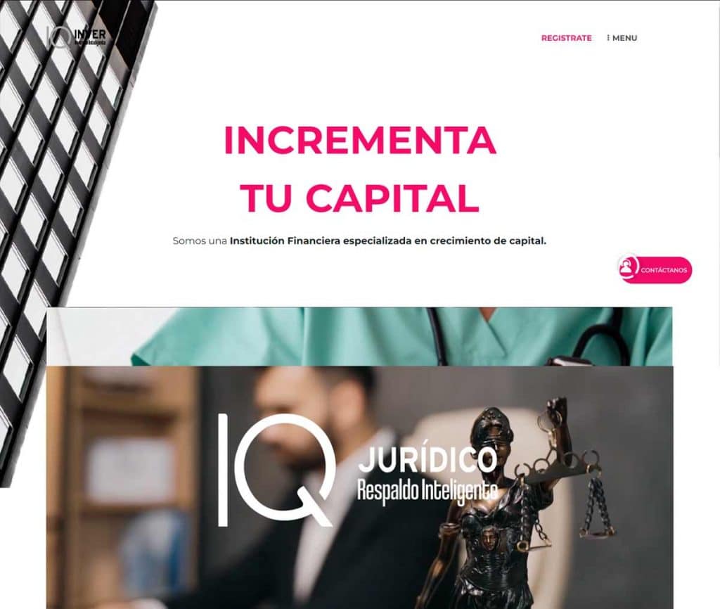 Sitio Web de IQ Inver