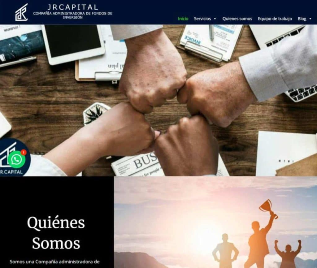 Sitio web de JRCAPITAL