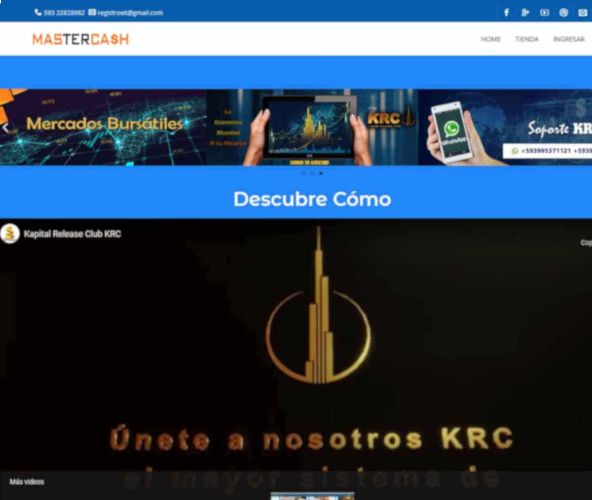 Página web de Kapital Release Club