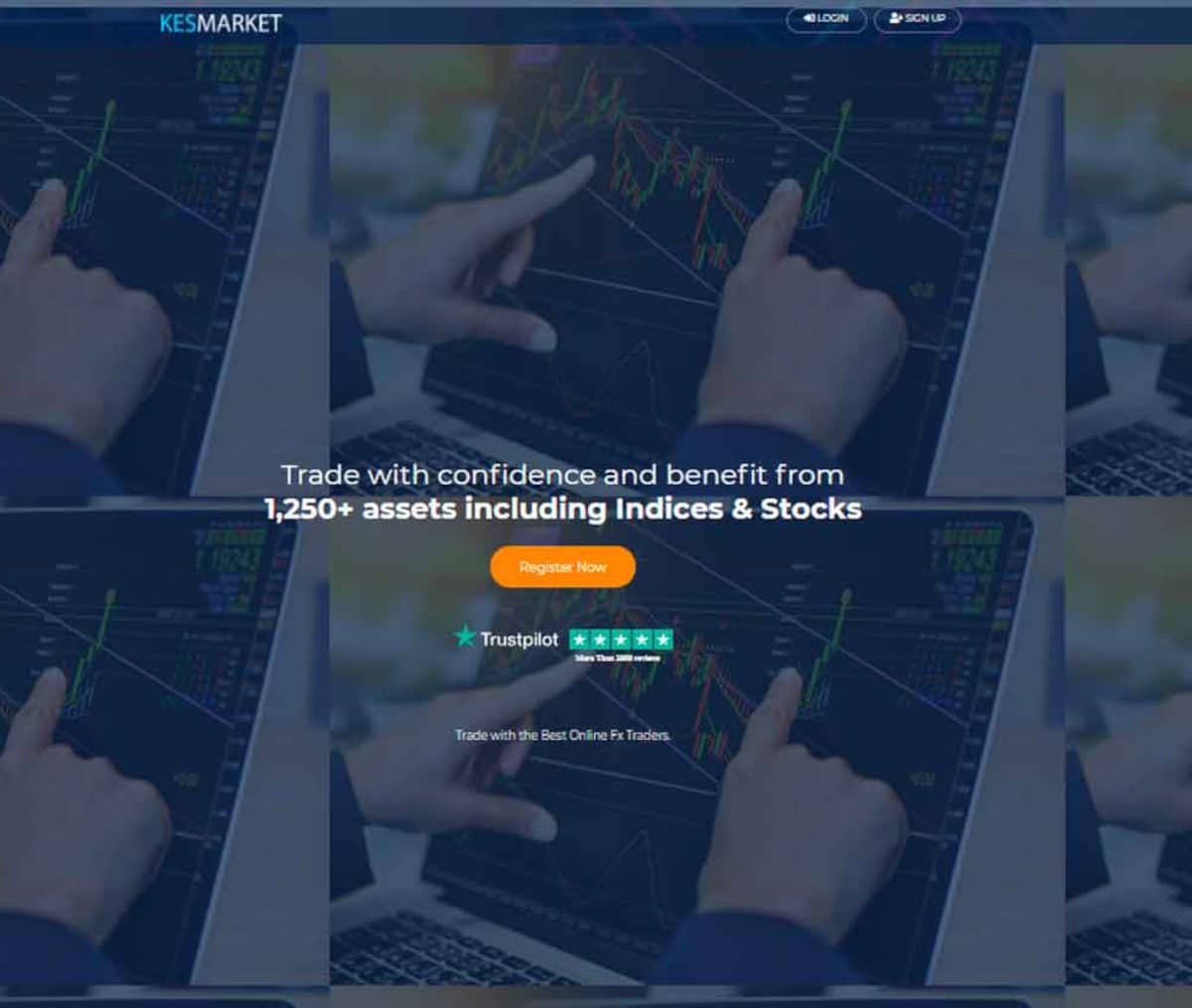 Página web de Kes Market