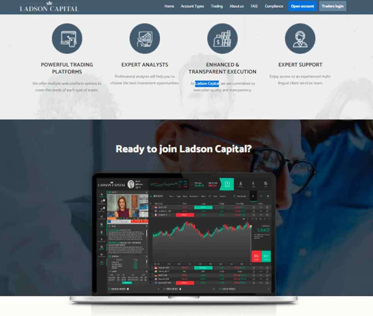 Página web de Ladson Capital