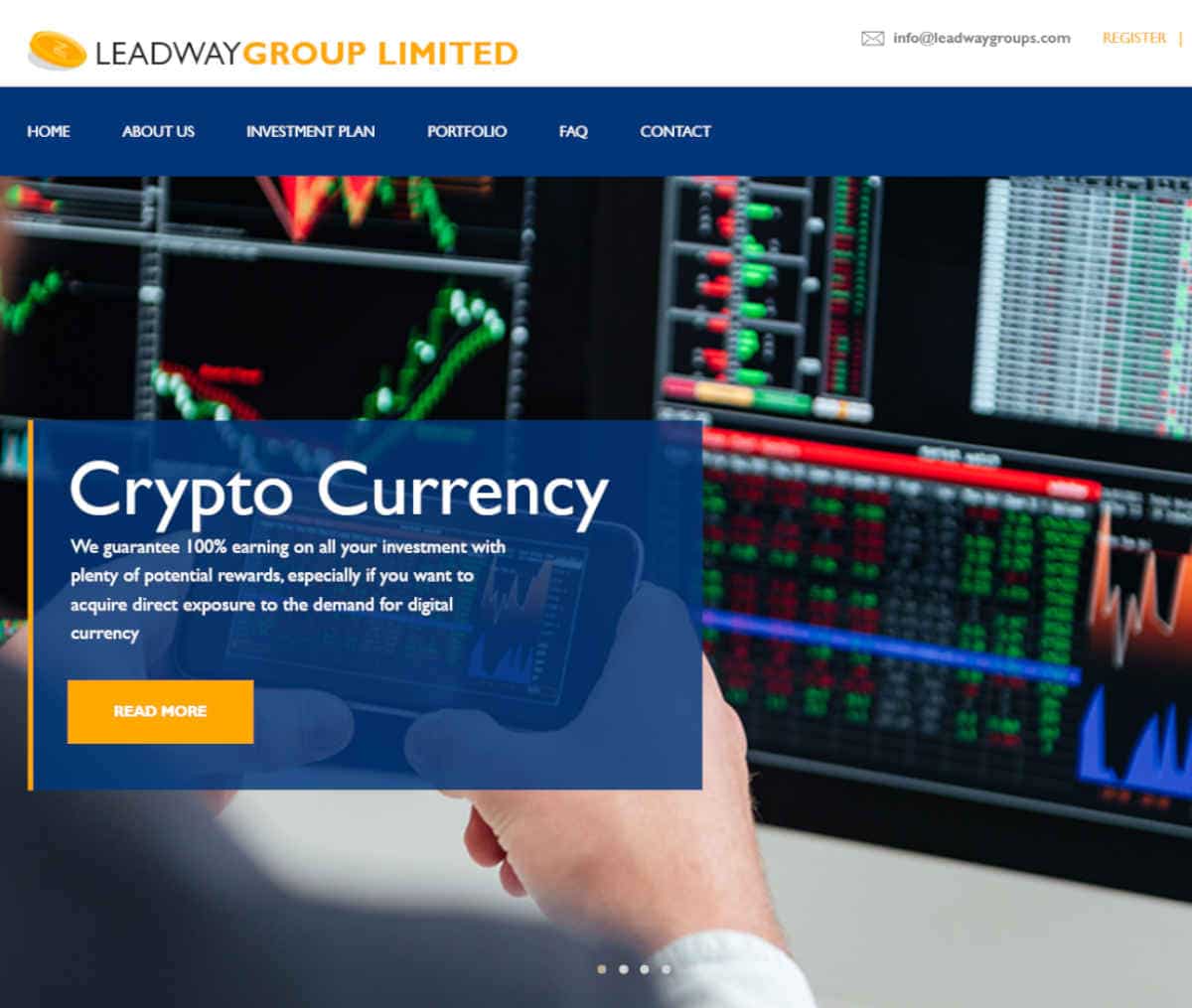 Página web de Leadway Group Limited