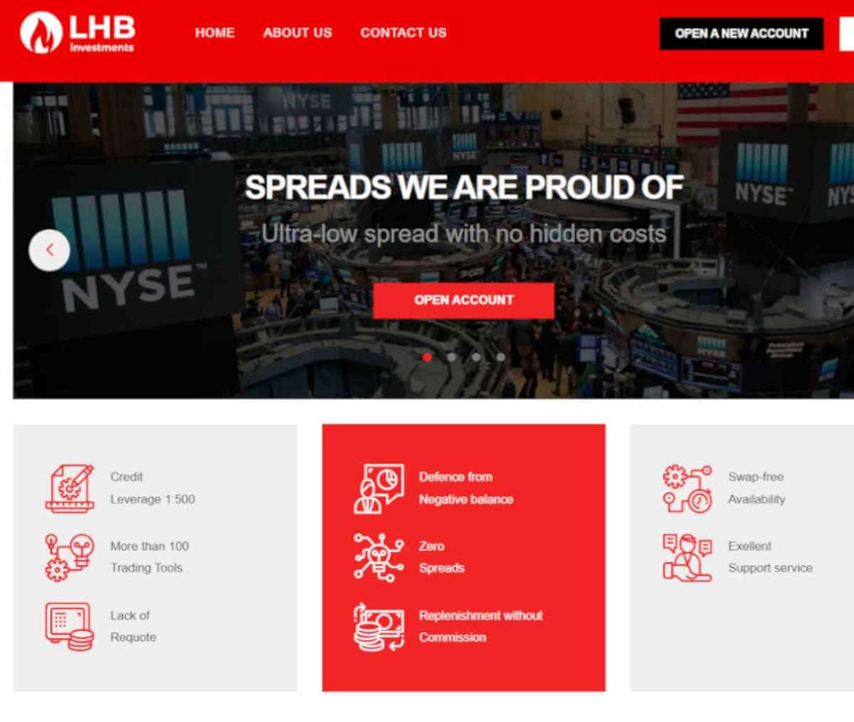 Página web de LHB