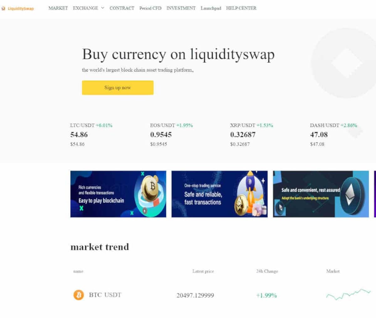 Página web de Liquidityswap.vip