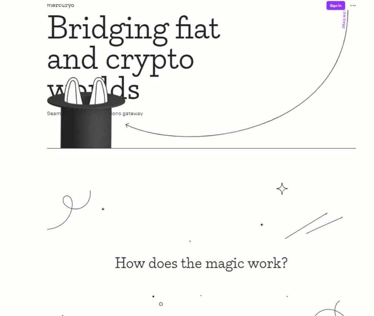Página web de Mercuryo