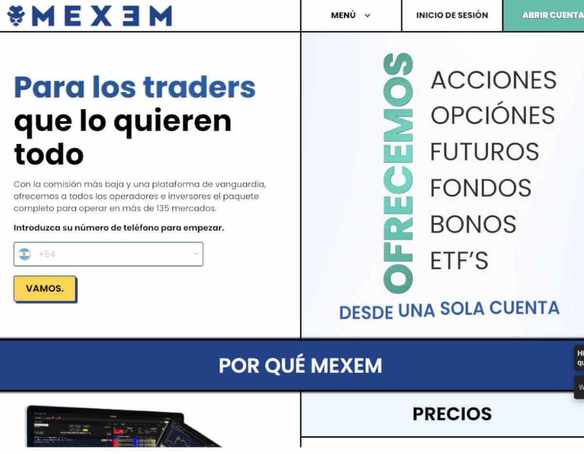 Página web de MEXEM