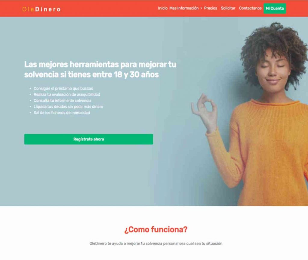 Sitio web de OleDinero