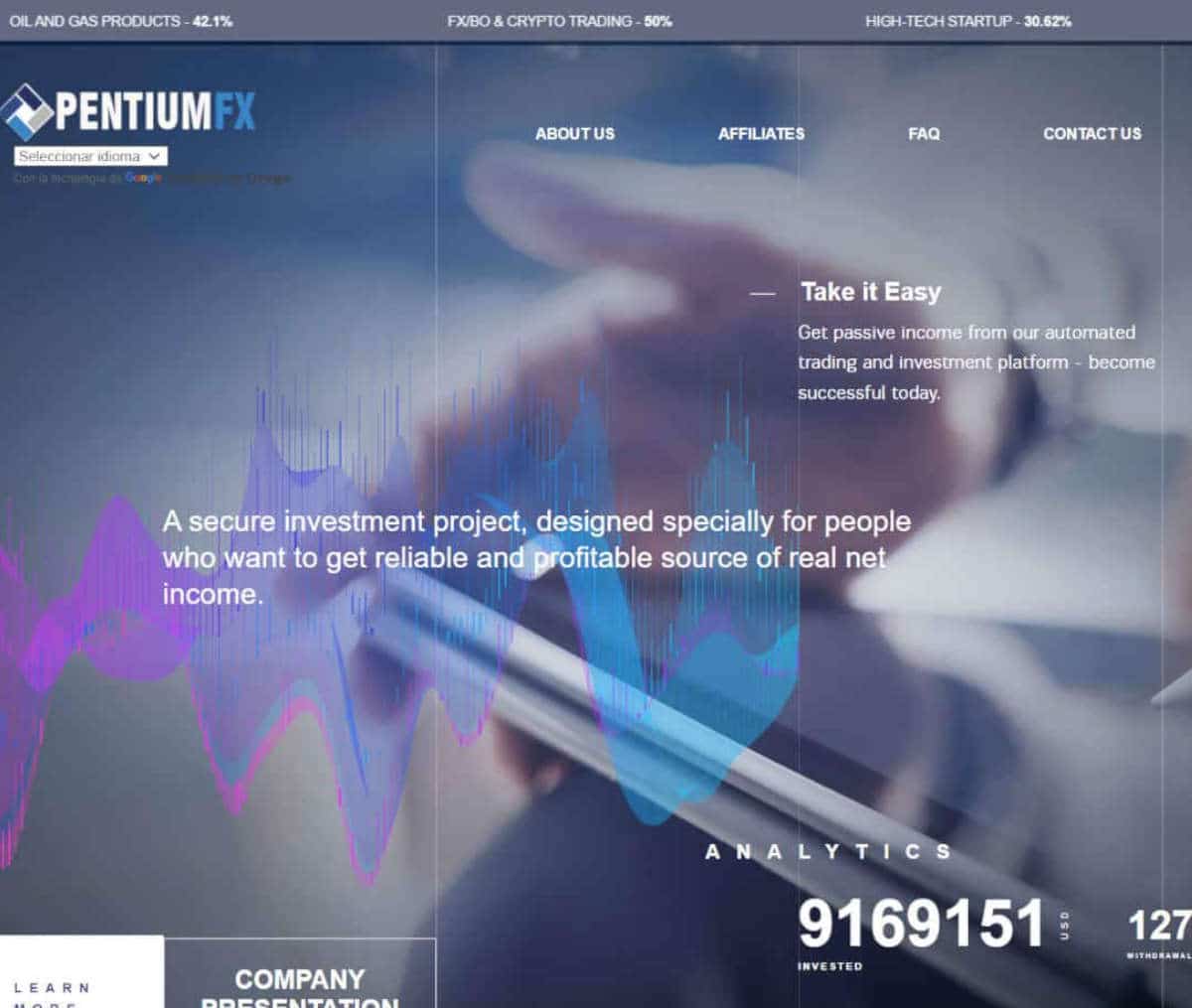 Página web de Pentiumfx
