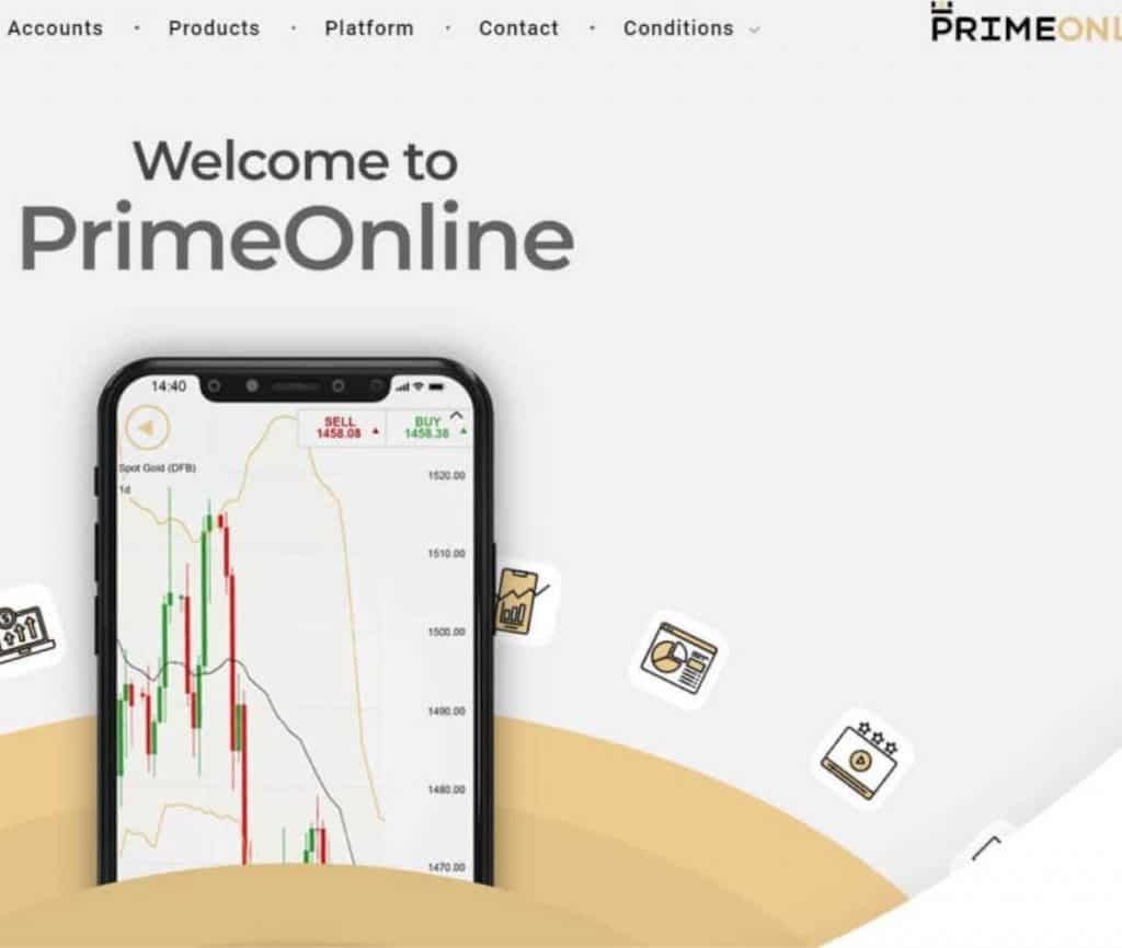 Sitio web de PrimeOnline
