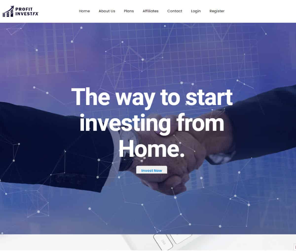 Página web de ProfitinvestFx