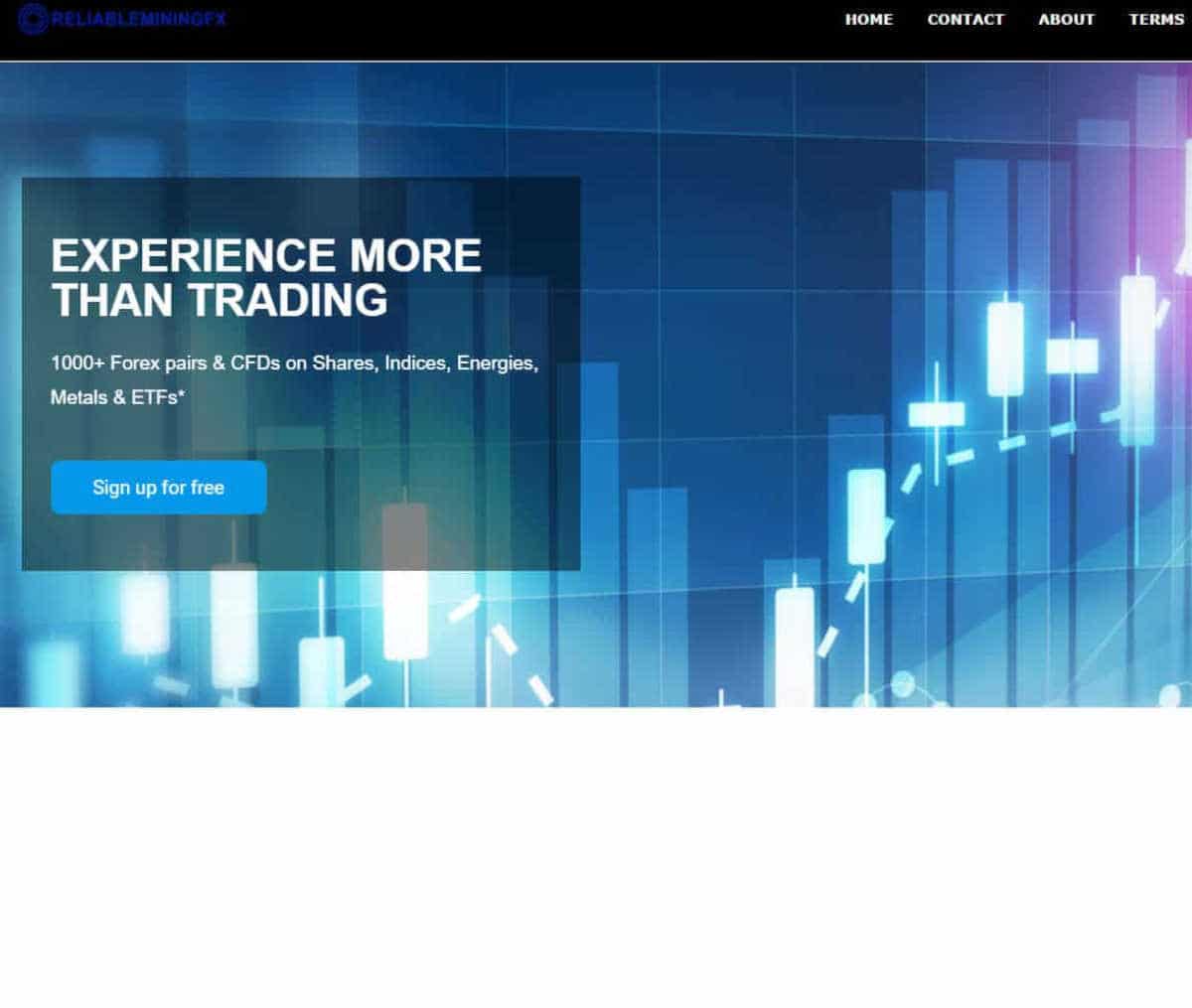 Página web de Reliableminingfx