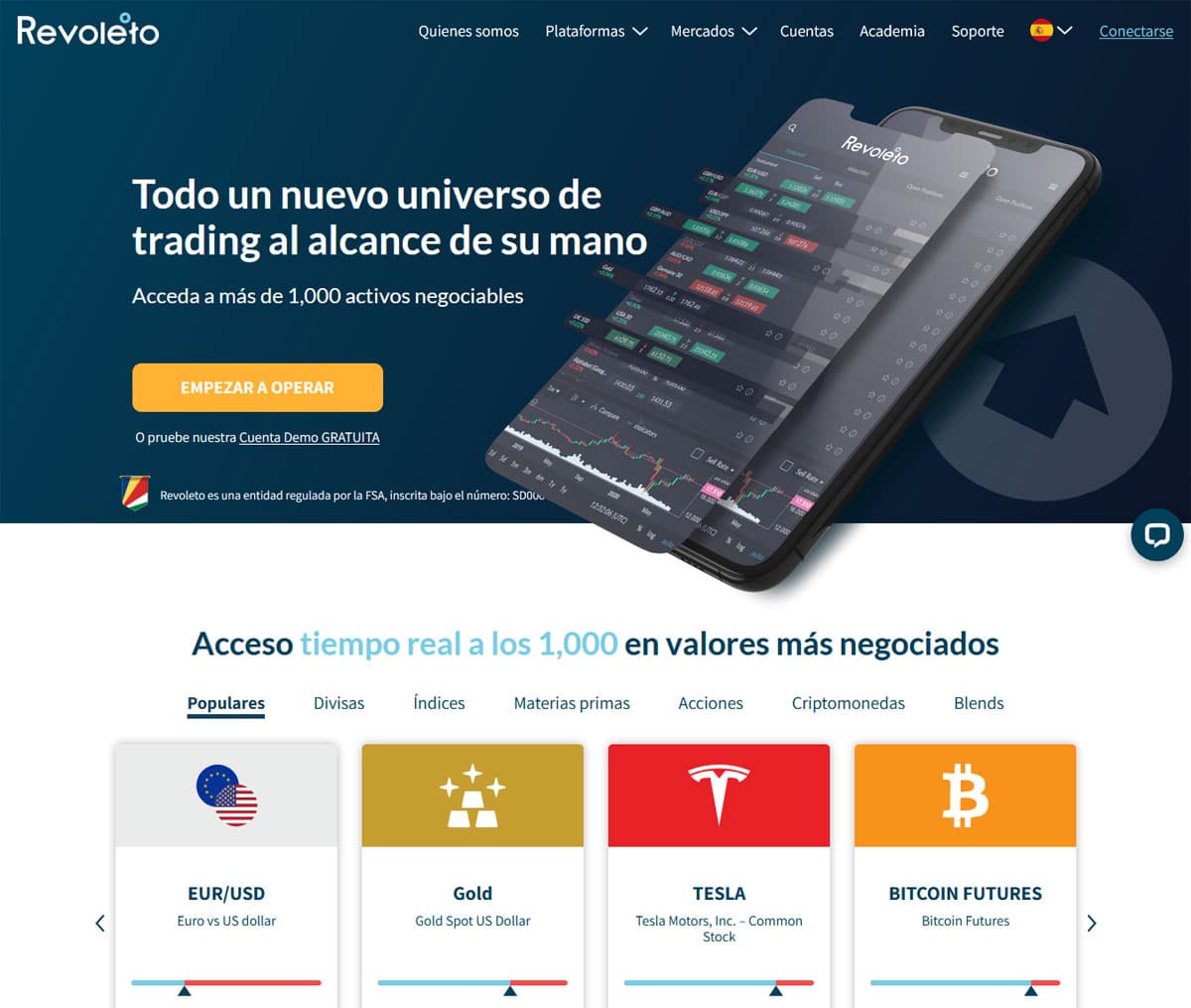 Página web de Revoleto