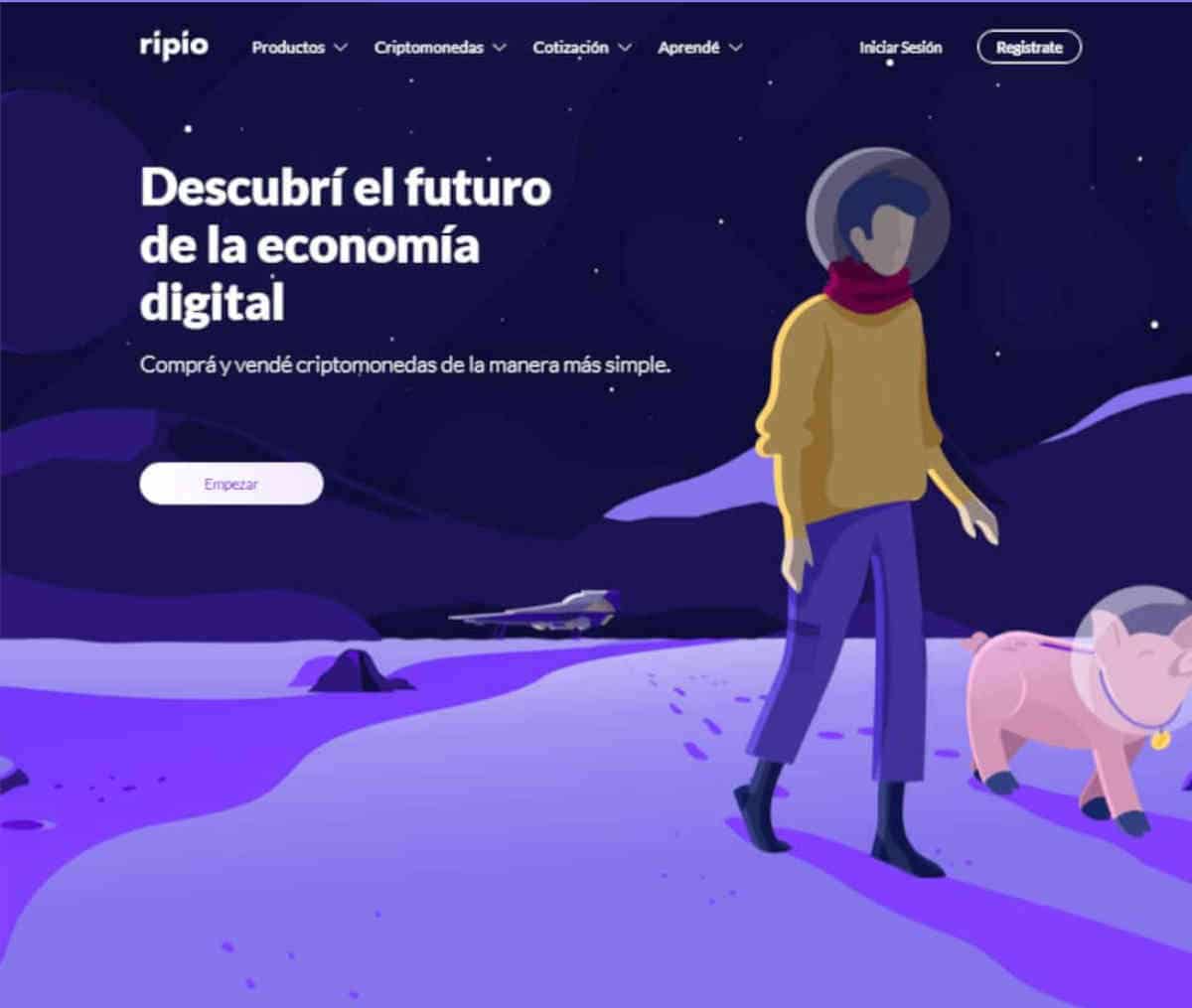 Página web de Ripio