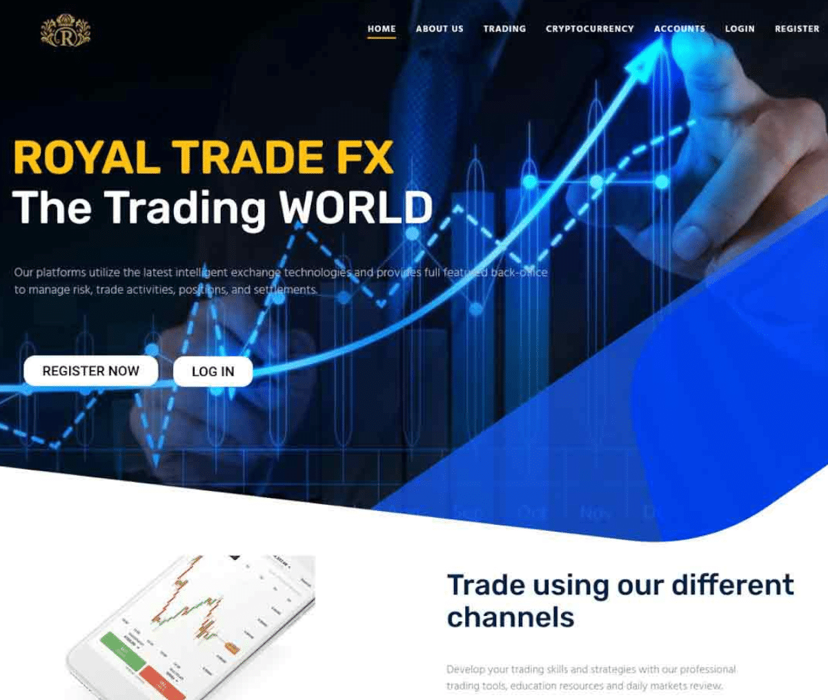 Página web de Royal Trade Fx