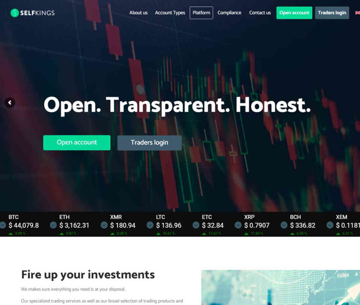 Página web de Selfkings