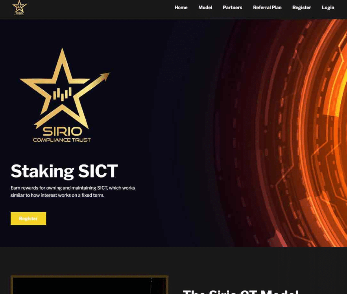 Página web de Sirio CT