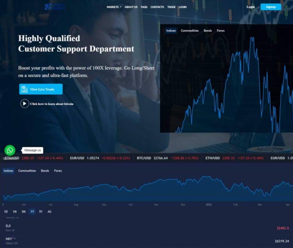 Sitio web de Stockdeskfx