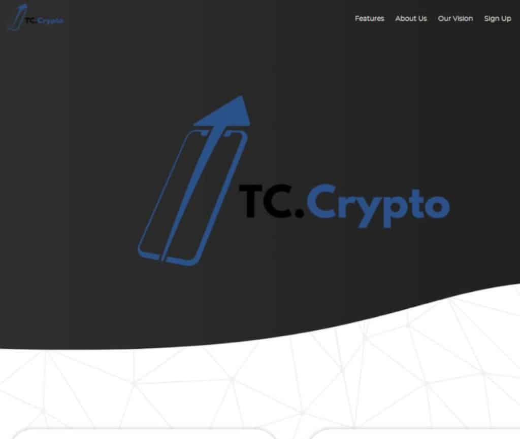 Sitio web de TC Crypto