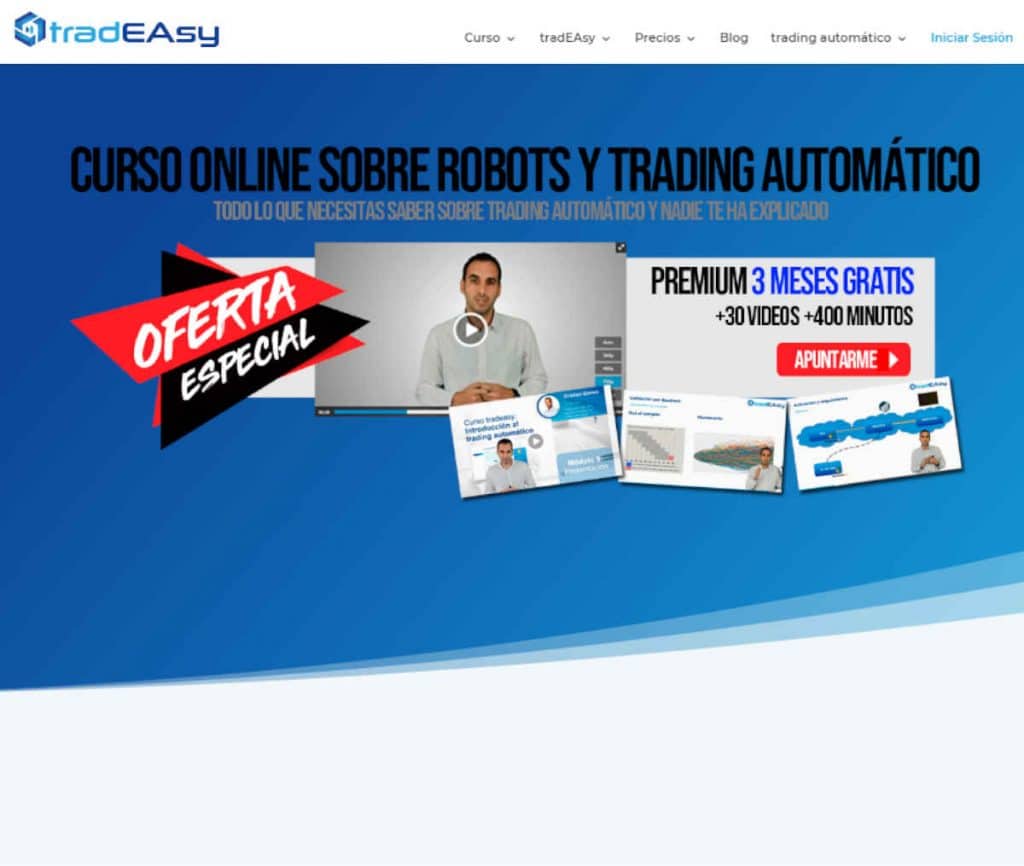 Sitio web de TradEAsy