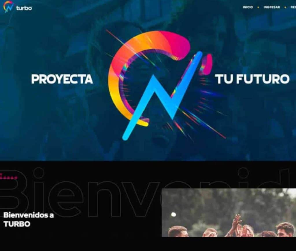 Sitio web de Turbo